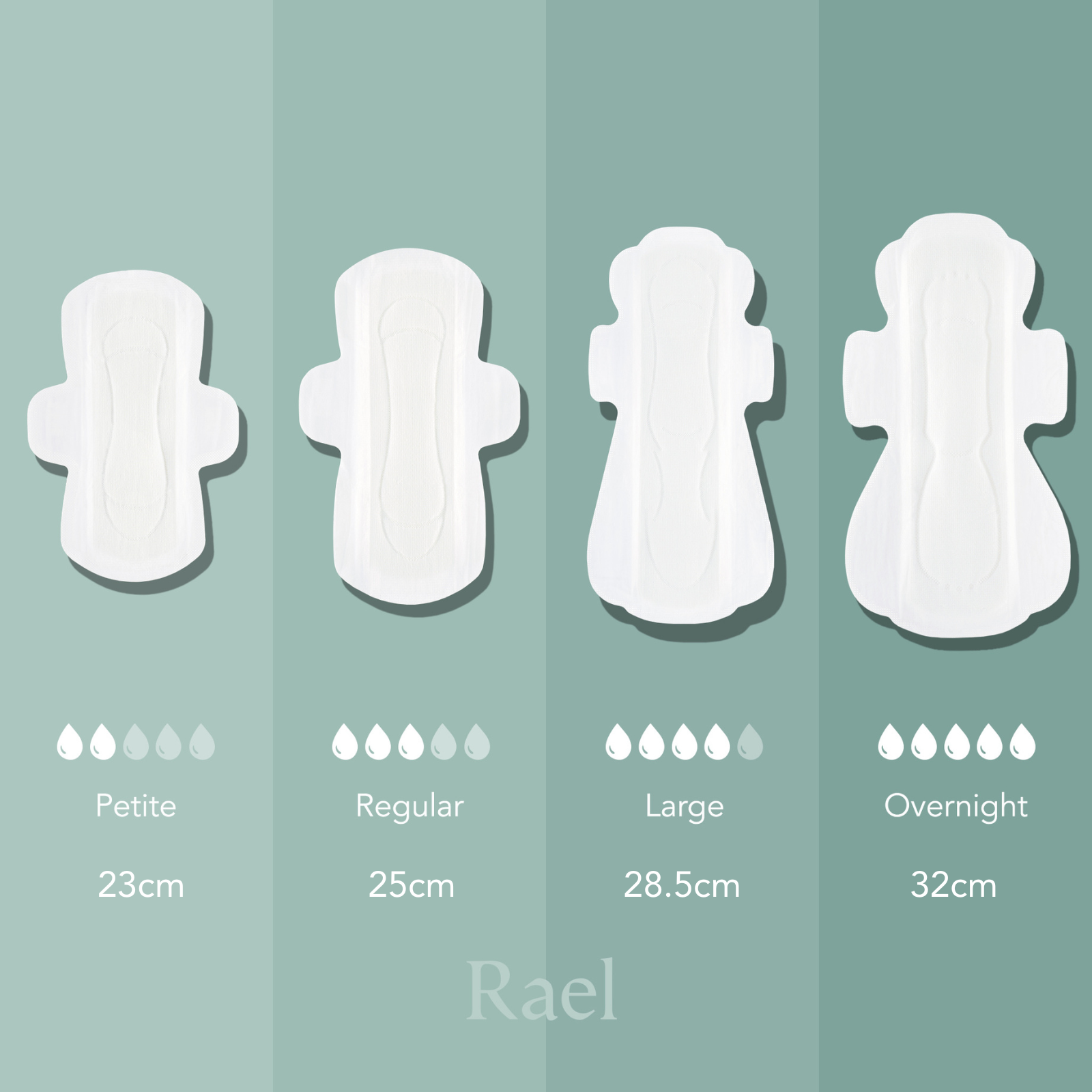 Rael Organic Regular Pads 16s