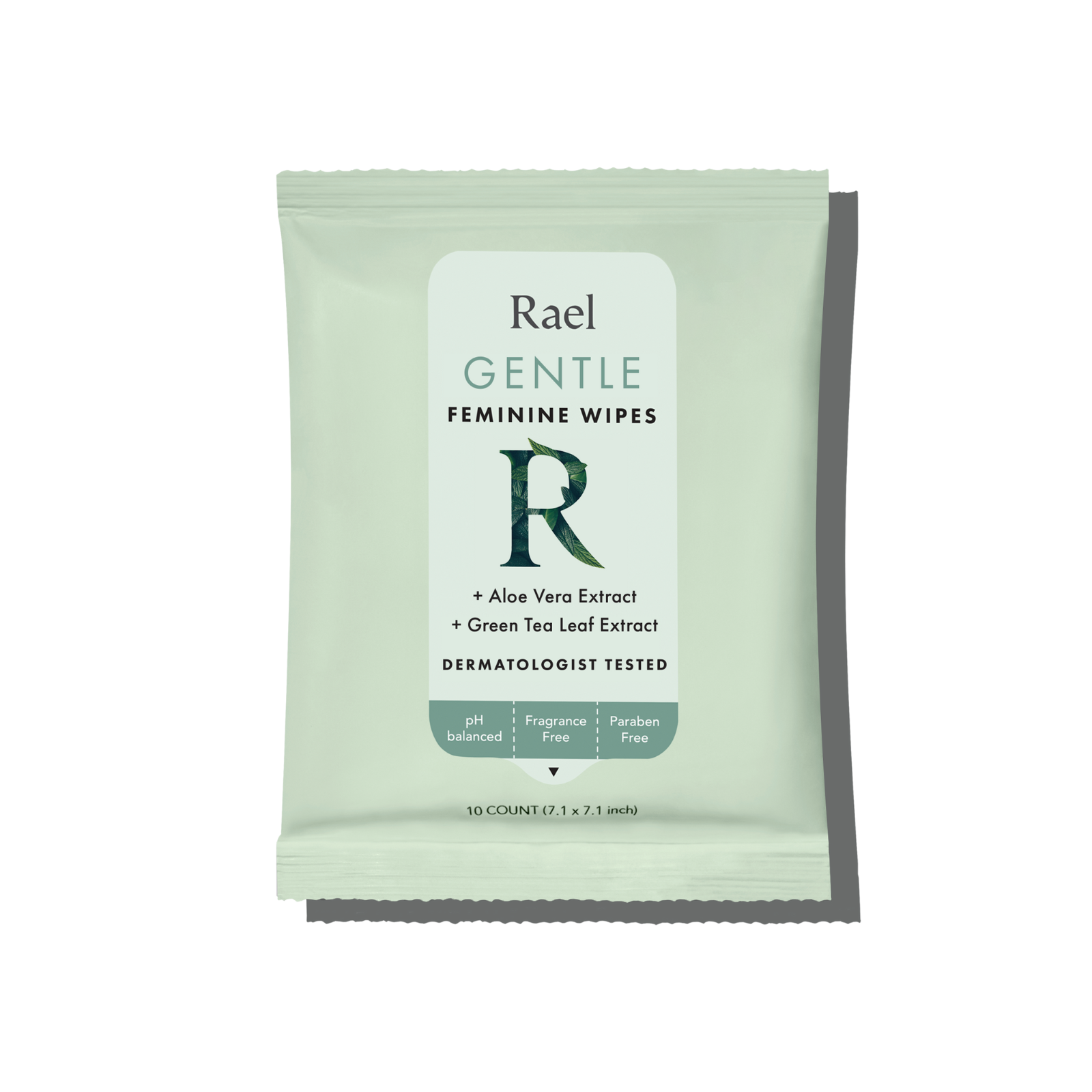 Rael Natural Feminine Wipes 10s