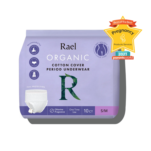 Rael Organic Cotton Period Underwear (S/M) 5s