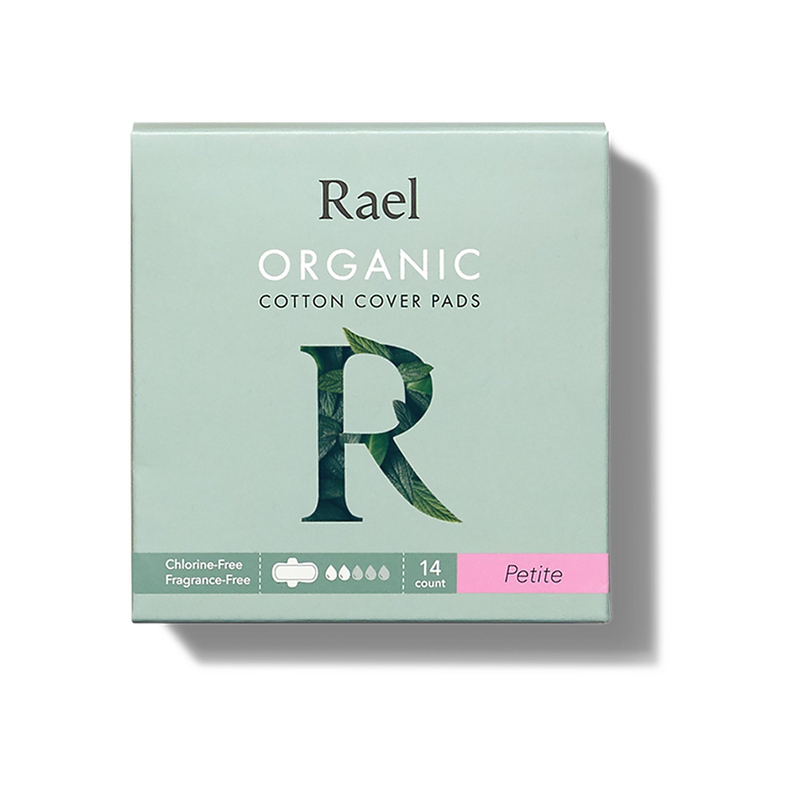 2) Rael Organic Cotton Cover Period Underwear - Panty Style Pad, S